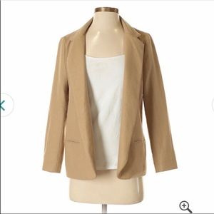 Silence and Noise Tan Blazer from Urban Outfitters